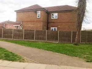Fence completed in Bishop's Stortford